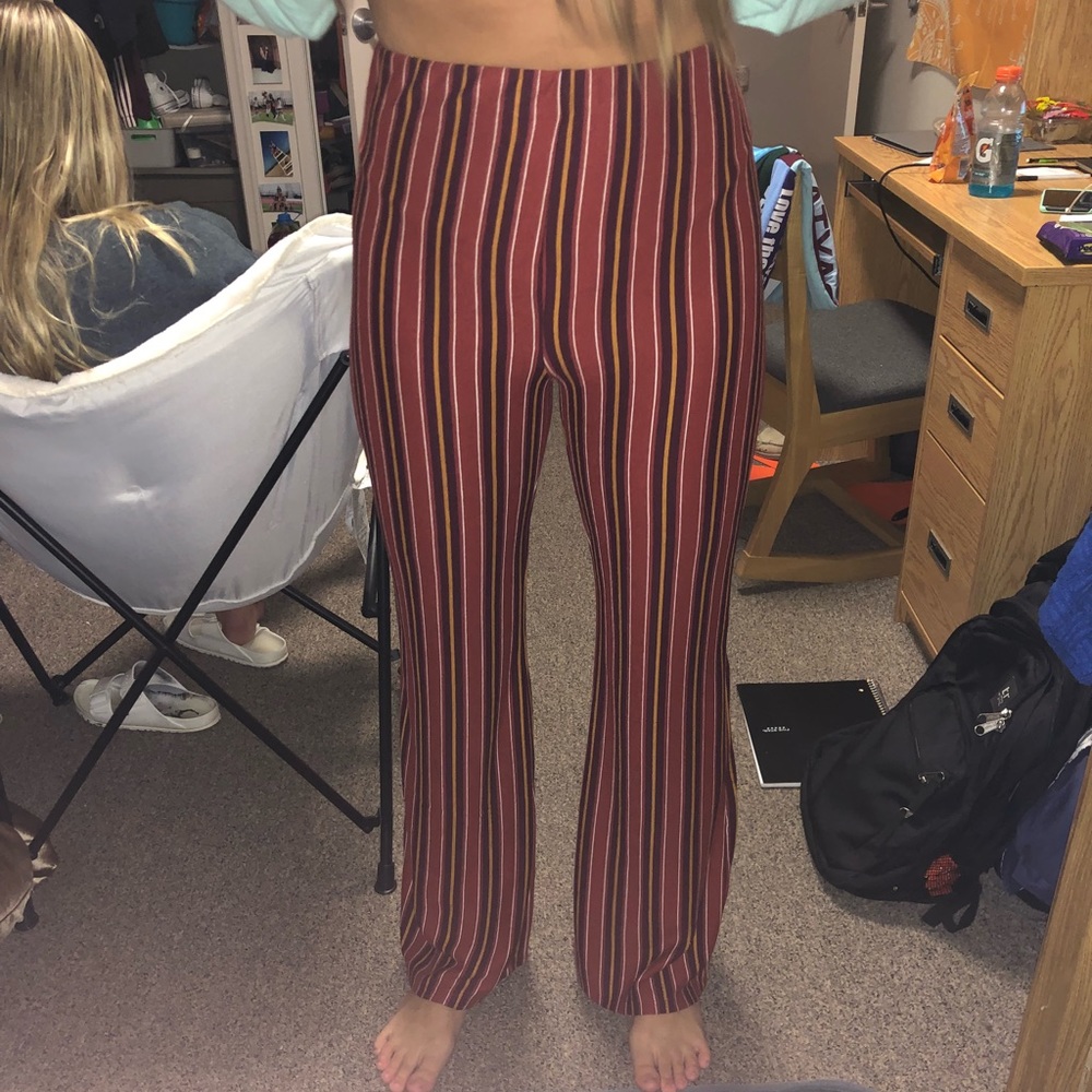 Forever 21 flowy stripe pants